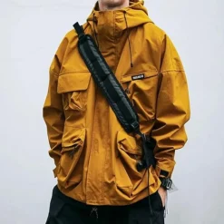 Jassen Heren*FRANZ - Praktisch Jas met Kap voor Heren