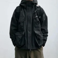 Jassen Heren*FRANZ - Praktisch Jas met Kap voor Heren