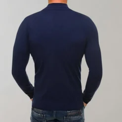 Truien & Vesten Heren*Fredrik - Lichte herensweater met rits voor de zomer