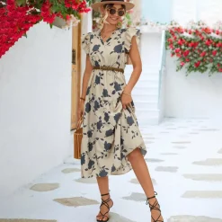 Jurken & Jumpsuits Dames*FREYA - Elegante zomerjurk voor zonnige dagen