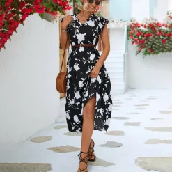 Jurken & Jumpsuits Dames*FREYA - Elegante zomerjurk voor zonnige dagen