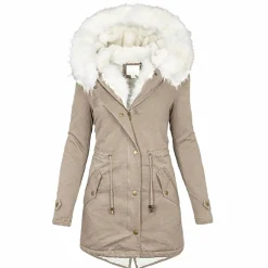 Jassen Dames*FREYA - Lange winterjas voor dames