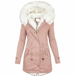 Jassen Dames*FREYA - Lange winterjas voor dames