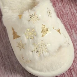 Damesschoenen*GABBIE - Trendy Kerstpantoffels voor Dames