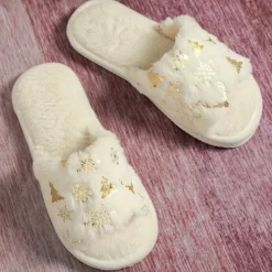 Damesschoenen*GABBIE - Trendy Kerstpantoffels voor Dames