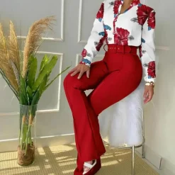 Sets Dames*Gabriela - Stijlvolle 2-delige zomerset voor dames