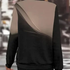 Topjes & Shirts Dames*Galina - Trendy dameshemd met rits voor de zomer Khaki