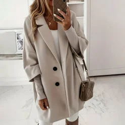 Jassen Dames*GANI - Dames elegante zomerjas Grijs