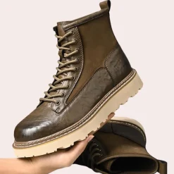 Schoenen Heren*Gascon - Stijlvolle hoge laarzen voor heren, perfect voor de zomer