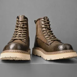 Schoenen Heren*Gascon - Stijlvolle hoge laarzen voor heren, perfect voor de zomer