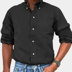 Shirts Heren*Gastone - Klassiek herenoverhemd voor de zomer