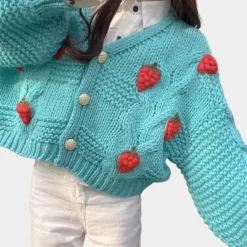 Truien & Vesten Dames*Gebreide damestrui voor de zomer