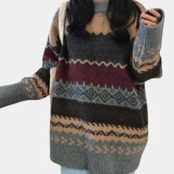 Truien & Vesten Dames*Gebreide oversized damestrui