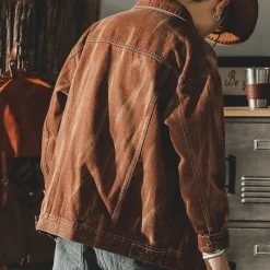 Jassen Heren*George - Stijlvol herenjack voor de zomer Bruin