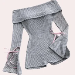 Jurken & Jumpsuits Dames*GEORGIANA - Luchtige en Comfortabele Zomerromper voor Dames Grijs