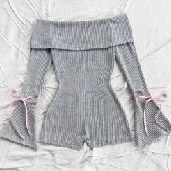 Jurken & Jumpsuits Dames*GEORGIANA - Luchtige en Comfortabele Zomerromper voor Dames Grijs