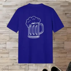 Shirts Heren*Georgios - Zomerse Oktoberfest T-shirt voor Heren met Bierkrugprint