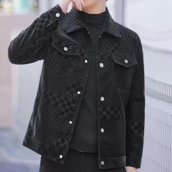 Jassen Heren*Ghita - Ontspannen Pasvorm Zomer Knoopjack voor Mannen