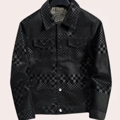 Jassen Heren*Ghita - Ontspannen Pasvorm Zomer Knoopjack voor Mannen