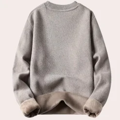 Truien & Vesten Heren*GILBERTO - Stijlvolle Zomerse Trui voor Heren Beige