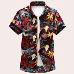 Shirts Heren*Gintaras - Gebloemd en Hawaiiaans herenoverhemd voor de Zomer