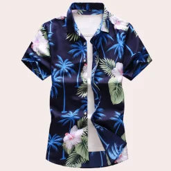Shirts Heren*Gintaras - Gebloemd en Hawaiiaans herenoverhemd voor de Zomer