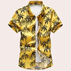 Shirts Heren*Gintaras - Gebloemd en Hawaiiaans herenoverhemd voor de Zomer
