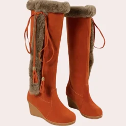 Damesschoenen*Gisella - Vrouwen Zomer Klaar Knie Laarzen