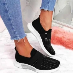 Damesschoenen*Giselle - Ademende casual damesschoenen voor de zomer