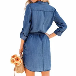 Jurken & Jumpsuits Dames*GLENDA - Comfortabel zomers minijurkje