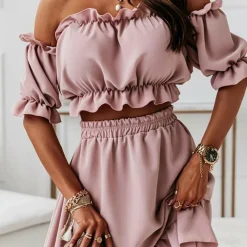 Sets Dames*GORDANA - Prachtige lange zomerjurk