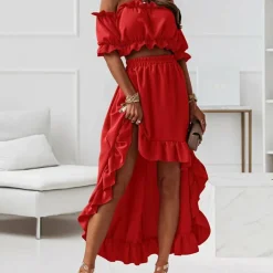 Sets Dames*GORDANA - Prachtige lange zomerjurk