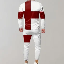 Sets Heren*Gorm - Cross trainingspak met grafische print voor de zomer