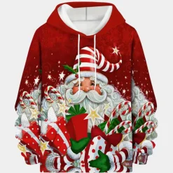 Jassen Dames*GRACY - Trendy Zomer Hoodie voor Dames Rood