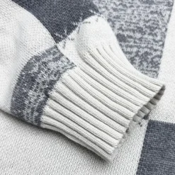 Truien & Vesten Heren*Greco - Heren trendy geruite zomertrui met capuchon