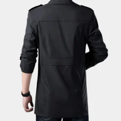 Jassen Heren*Gregorio - Klassieke Charme Zomerse Trenchcoat voor Heren