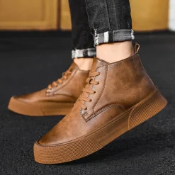 Schoenen Heren*Gregorios - Stoere en Stijlvolle Zomerlaarzen Bruin