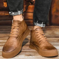 Schoenen Heren*Gregorios - Stoere en Stijlvolle Zomerlaarzen Bruin