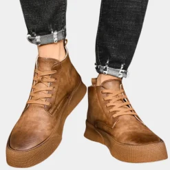 Schoenen Heren*Gregorios - Stoere en Stijlvolle Zomerlaarzen Bruin