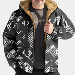 Jassen Heren*GREGORY - Beschermende Winterjas voor Heren Zwart