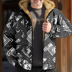 Jassen Heren*GREGORY - Beschermende Winterjas voor Heren Zwart