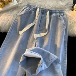 Broeken Heren*GREGORY - Modieuze Zomerse Denim Broek voor Heren