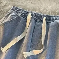 Broeken Heren*GREGORY - Modieuze Zomerse Denim Broek voor Heren