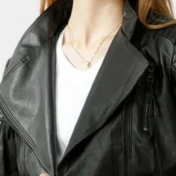 Jassen Dames*Gudrun - Stijlvolle Zomermotorjas voor Dames Zwart