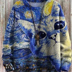 Truien & Vesten Dames*Gudruna - Comfortabele zomerse damestrui Blauw