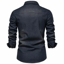 Shirts Heren*GUILLEM - Casual lange mouwen zomershirt