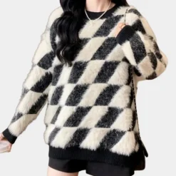 Truien & Vesten Dames*GUINEVERE - Veelzijdige Zomerse Trui voor Dames Zwart