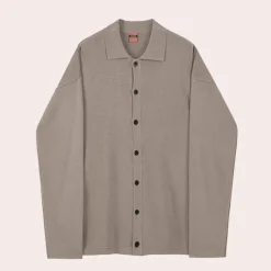 Shirts Heren*Gustaf - Gebreid losvallend herenoverhemd voor de zomer