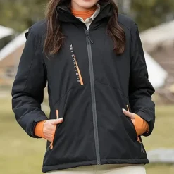 Jassen Dames*Gweneth - Comfortabele jas met stijlvolle capuchon