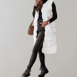 Jassen Dames*Haika - Lang zomerjack vest voor vrouwen